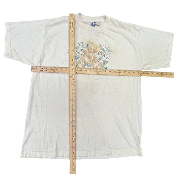 Vintage Pleasant Shades 80s Teddy Bear T-Shirt XL - Picture 3 of 3